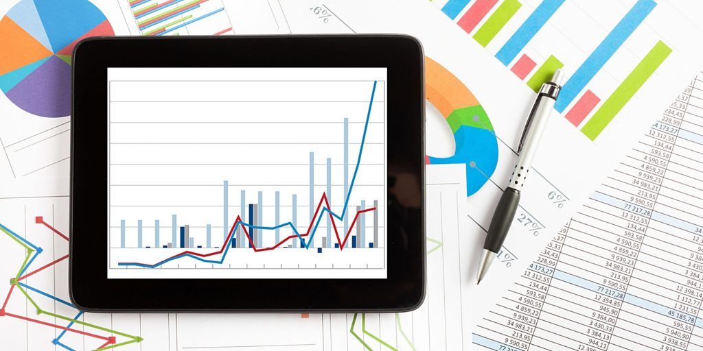 a large amount of data graphs and charts that all contribute to transparent SEO reporting