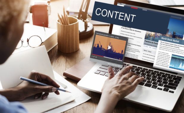 a woman learning about why content marketing is important