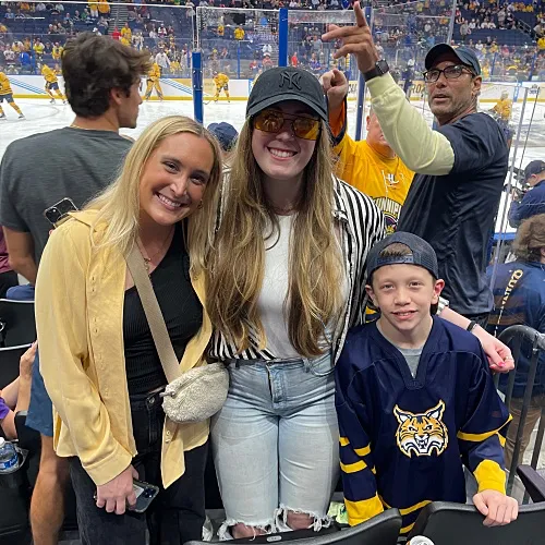 Hockey game