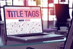 modern workplace with laptop showing landing page to represent better website accessibility