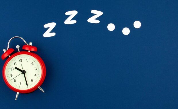 Clock with "Z's"