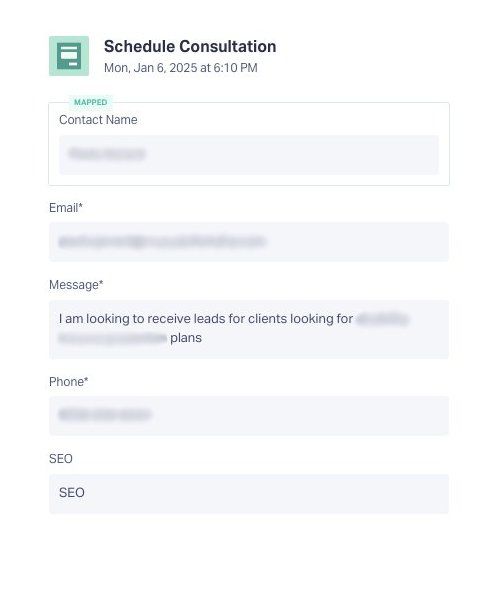 Real Example Of A Marketing Qualified Lead Or MQL For 321 Web Marketing