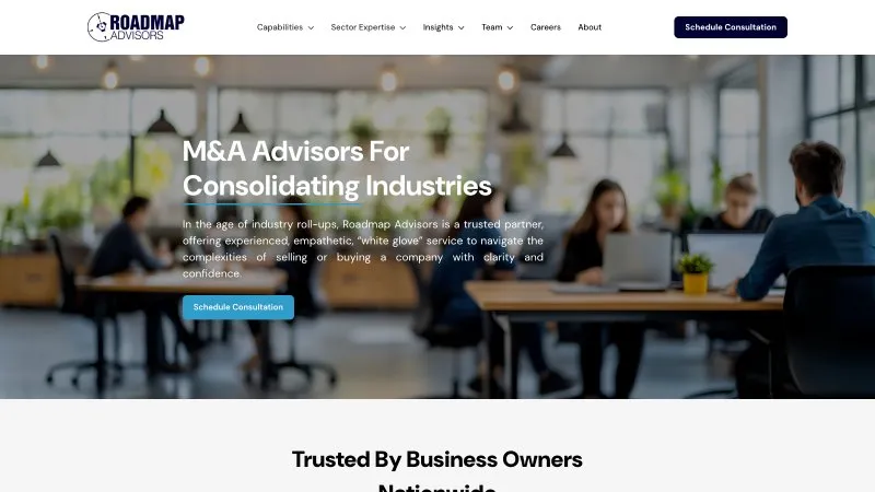 Roadmap Advisors Desktop portfolio item