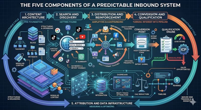 The Five Components of a Predictable Inbound System