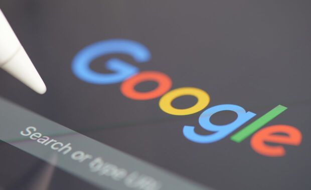 search in google panel on ipad