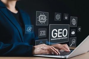 generative engine optimization concept for online marketing