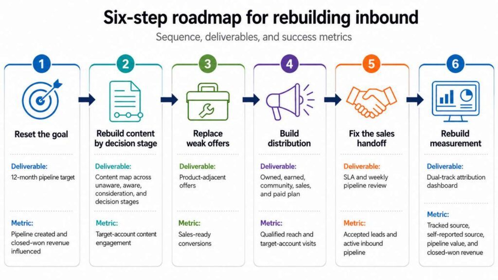 Six-Step roadmap for rebuilding inbound
