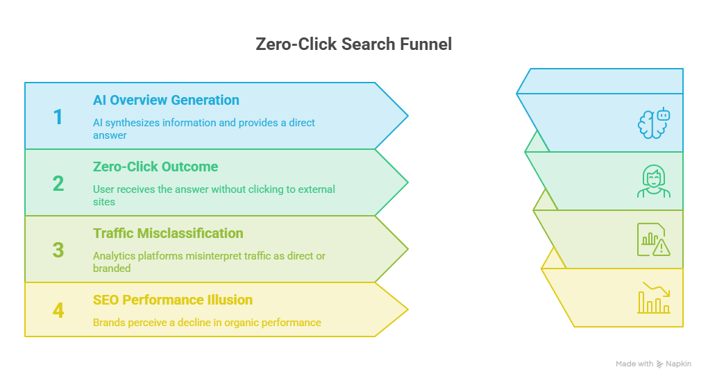 AI Overviews and zero-click search