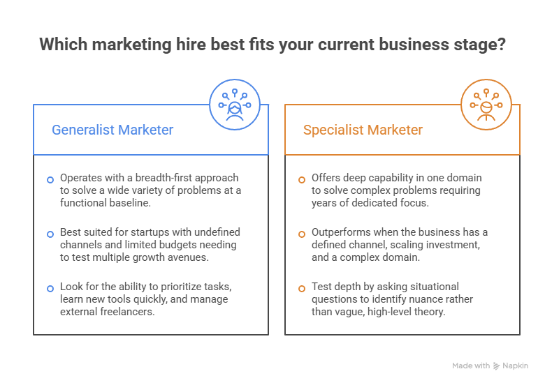 Hiring a Generalist When You Need a Specialist