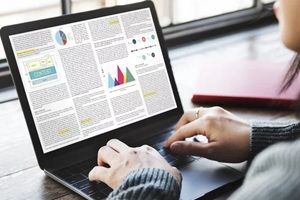 article business information vision concept