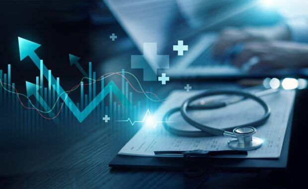 healthcare business graph data and growth of investment