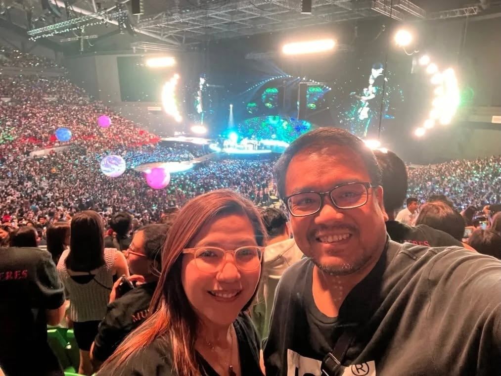Phil Gonzales at a concert