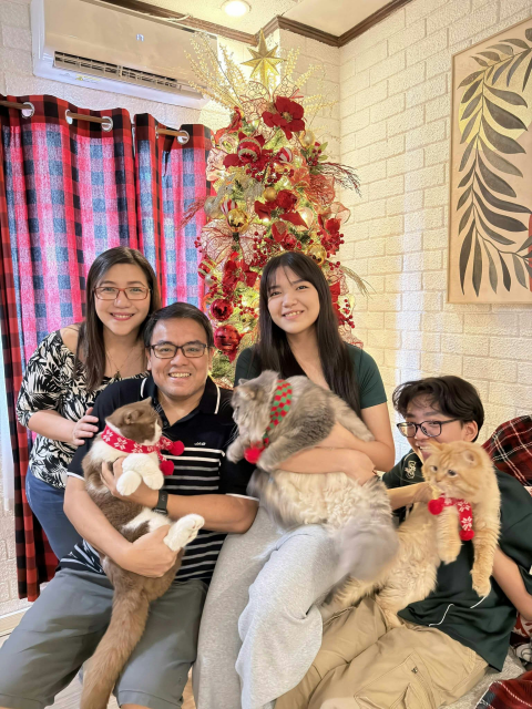 Phil with Family
